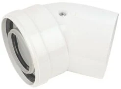 Baxi Multifit 2 Flue Bend 135° With Fixing Screws (60/100mm) - 720648501