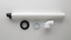 Intergas Horizontal Straight Wall Terminal Non Telescopic