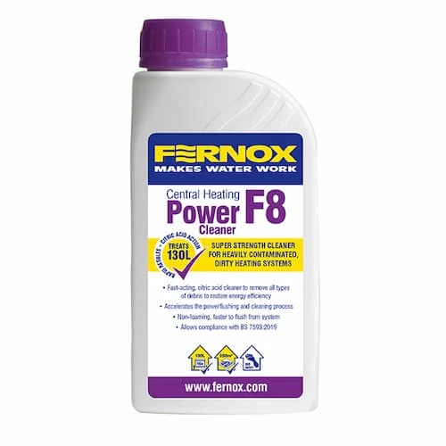 Fernox Power Cleaner F8 (Replaces F5) 500ml - 62486 1 Fernox Power Cleaner F8 (Replaces F5) 500ml - 62486
