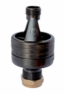 Hotun Dry Trap Tundish Black 15mm X 22mm - HB100C 1 Hotun Dry Trap Tundish Black 15mm X 22mm - HB100C