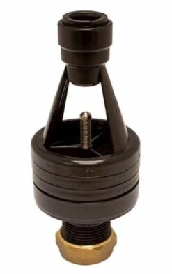 Hotun SF Dry Trap Tundish (Speedfit Inlet X Compression Outlet) Black 15mm X 22mm - HBSF15-22