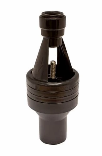 Hotun SF Hiflo Dry Trap Tundish (Speedfit Inlet X Universal Pushfit Outlet) Black 15mm X 32mm - HHBSF15-32 1 Hotun SF Hiflo Dry Trap Tundish (Speedfit Inlet X Universal Pushfit Outlet) Black 15mm X 32mm - HHBSF15-32