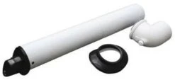 Ideal Telescopic Horizontal Flue Terminal 1m - 208174