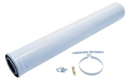 Worcester Oilfit 1m Flue Extension 100mm/150mm - 7716190045 1 Worcester Oilfit 1m Flue Extension 100mm/150mm - 7716190045