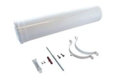 Worcester Oilfit Internal Flue Extension 600mm 80mm/125mm - 7716190097