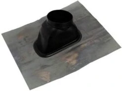 Worcester Flat Roof Flashing Vertical Flue 80mm/125mm For GB162 - T000083717