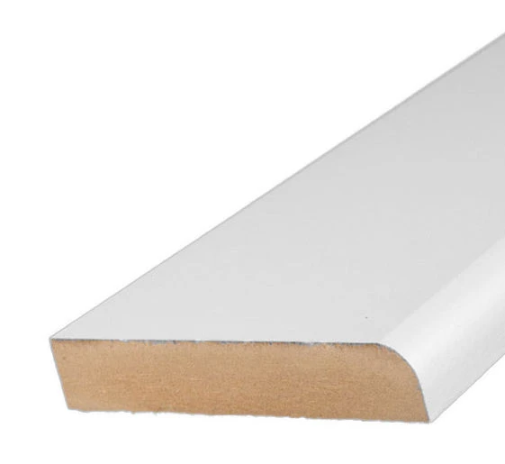 MDF Primed Pencil Round Skirting 94mm X 15mm X 5.4m 2 MDF Primed Pencil Round Skirting 94mm X 15mm X 5.4m - Image 2