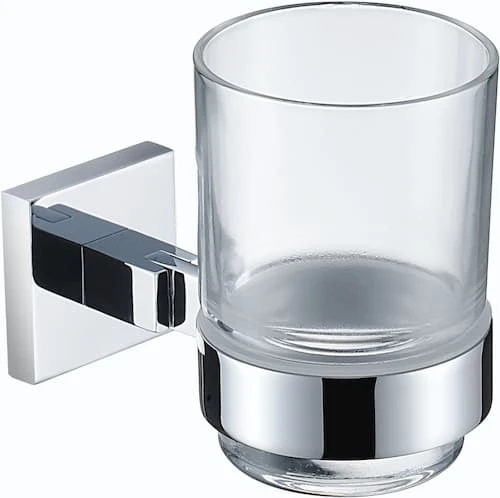 Bristan Square Tumbler And Holder - SQ HOLD C 1 Bristan Square Tumbler And Holder - SQ HOLD C