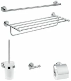 Hansgrohe Logis Universal Extended Bathroom Accessory Pack (5 Piece) 41728000