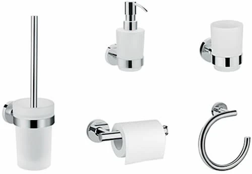 Hansgrohe Logis Accessories Bathroom Pack - 88100983 1 Hansgrohe Logis Accessories Bathroom Pack - 88100983