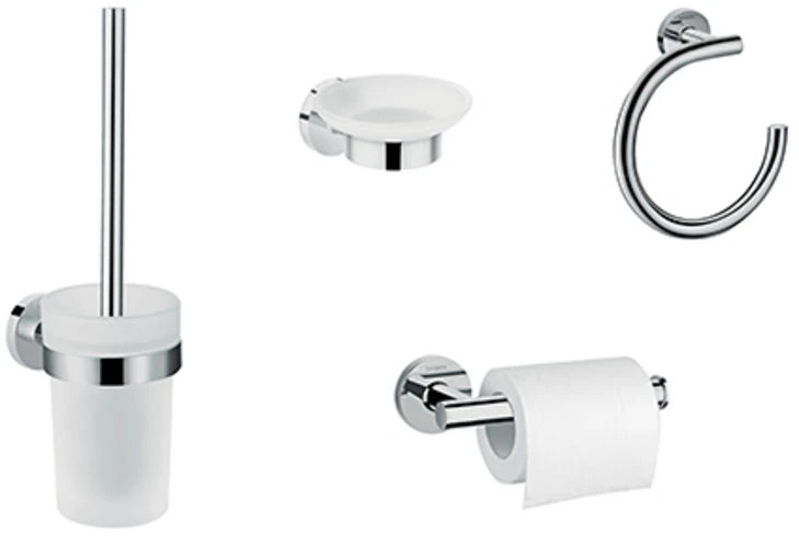 Hansgrohe Logis Accessories Cloakroom Pack - 88100982 1 Hansgrohe Logis Accessories Cloakroom Pack - 88100982