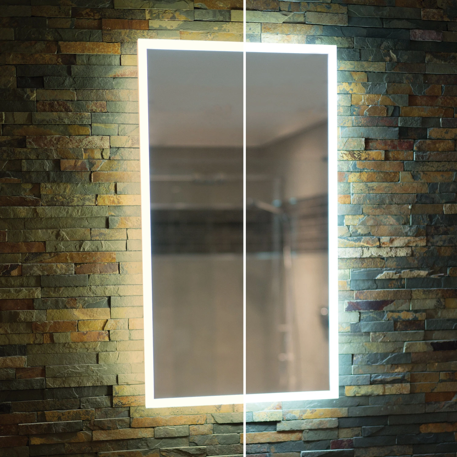 HiB Globe 45 LED Bathroom Mirror 2 HiB Globe 45 LED Bathroom Mirror - Image 2