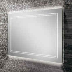 HiB Outline 80 LED Bathroom Mirror