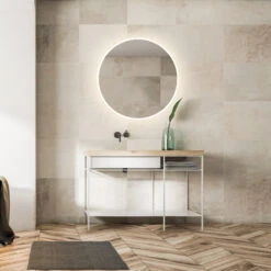 HiB Sphere 80 LED Bathroom Mirror -Home Furnishings Store PHIB030 IMG 04