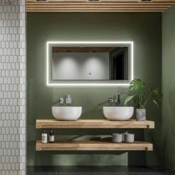 HiB Element 120 LED Bathroom Mirror