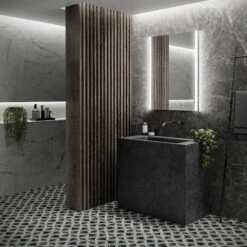 HiB Beam 50 LED Bathroom Mirror 5 HiB Beam 50 LED Bathroom Mirror -Home Furnishings Store PHIB042 IMG 03