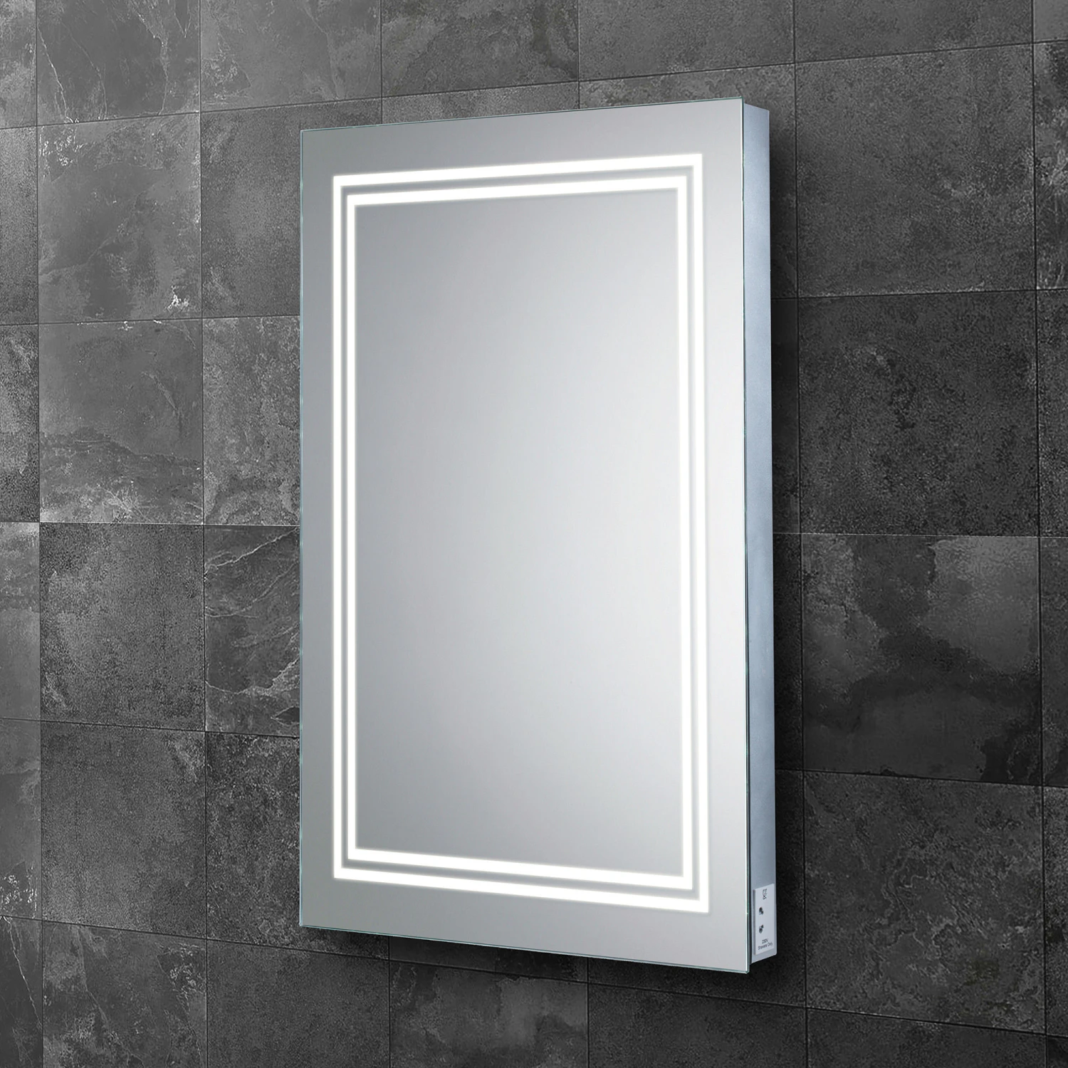 HiB Boundary 60 LED Bathroom Mirror 1 HiB Boundary 60 LED Bathroom Mirror