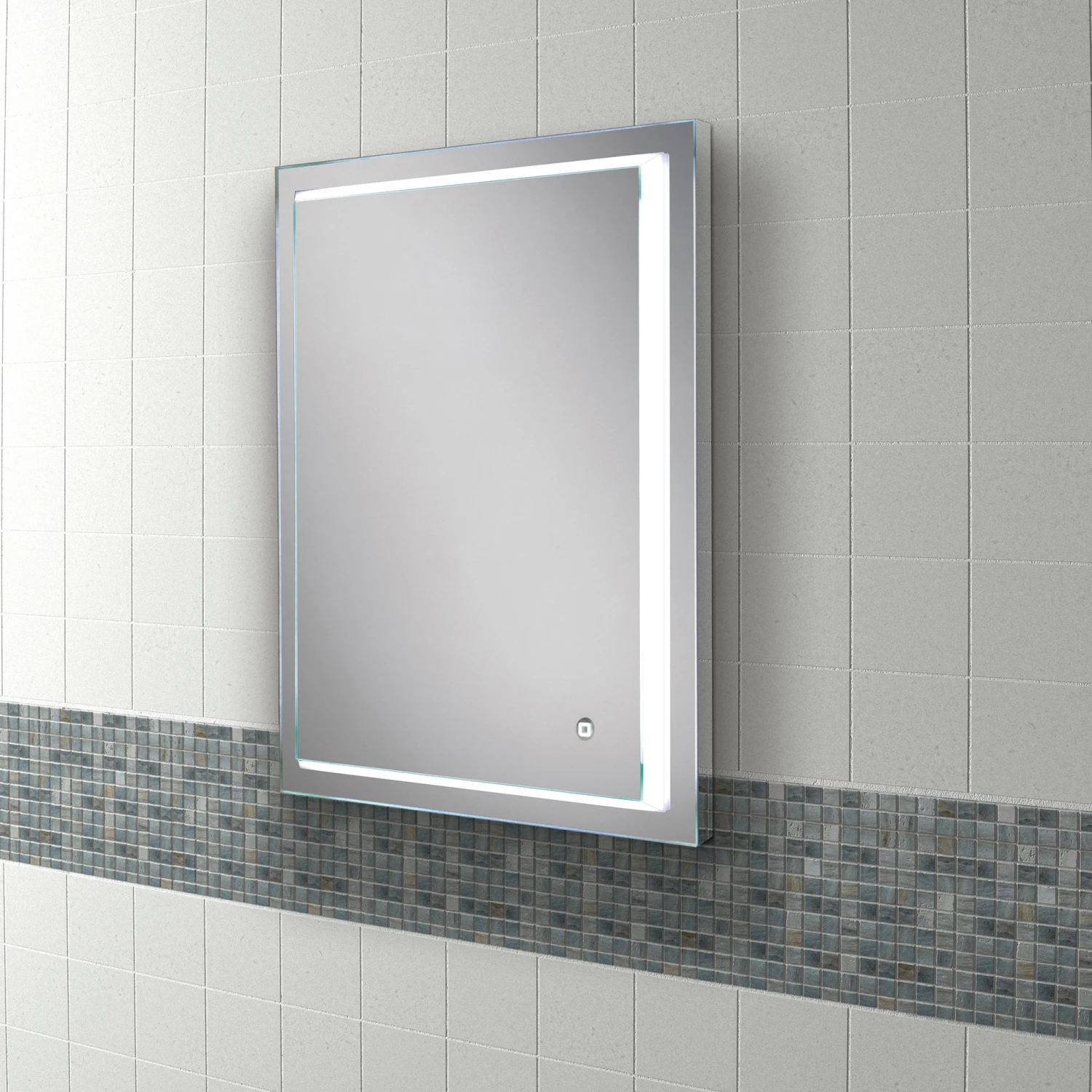 HiB Spectre 50 LED Bathroom Mirror 1 HiB Spectre 50 LED Bathroom Mirror