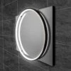 HiB Solas 60 LED Bathroom Mirror With Black Frame
