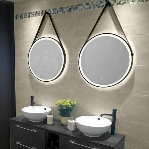 HiB Solstice 60 LED Bathroom Mirror 2 HiB Solstice 60 LED Bathroom Mirror - Image 2