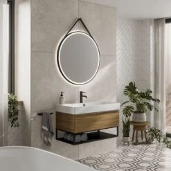 HiB Solstice 80 LED Bathroom Mirror