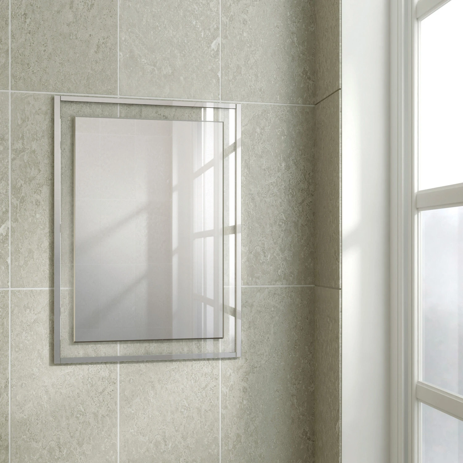 HiB Georgia 50 Bathroom Mirror 1 HiB Georgia 50 Bathroom Mirror