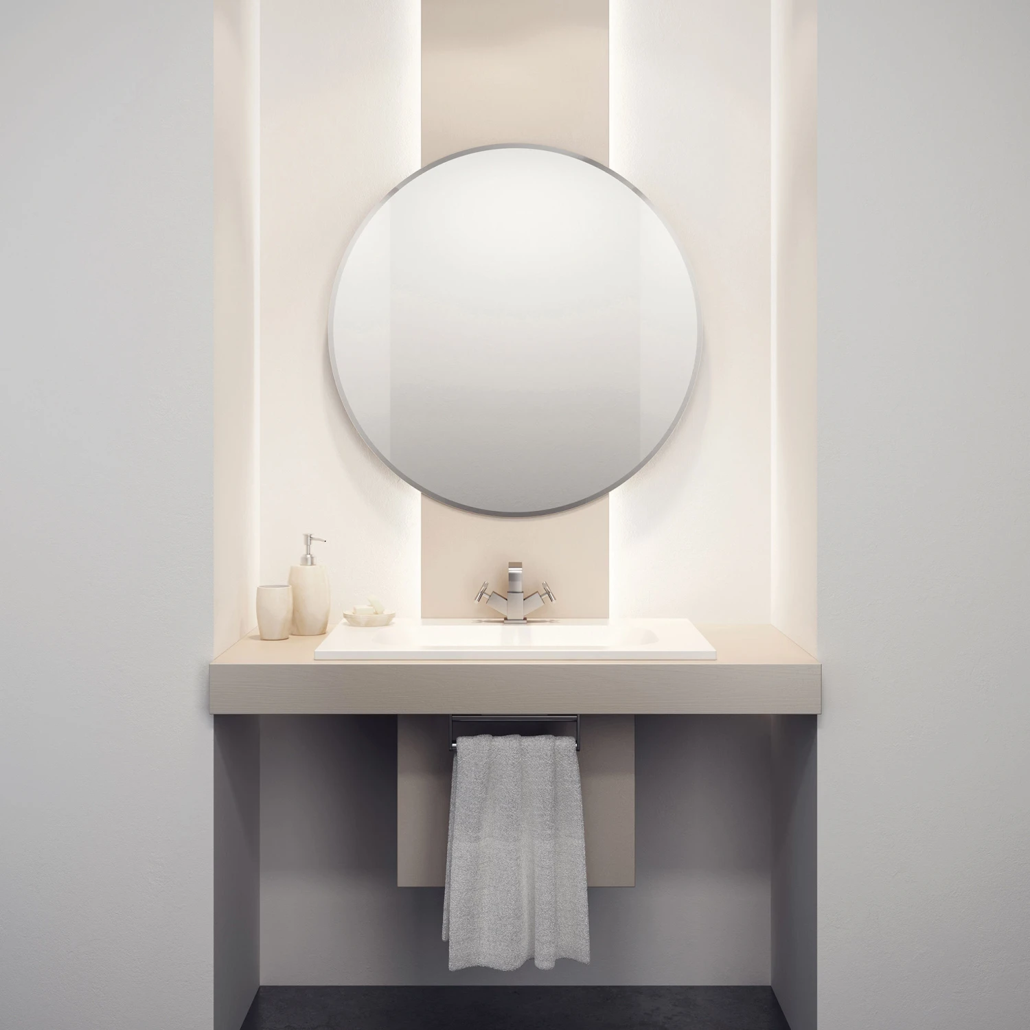 HiB Rondo Bathroom Mirror 2 HiB Rondo Bathroom Mirror - Image 2