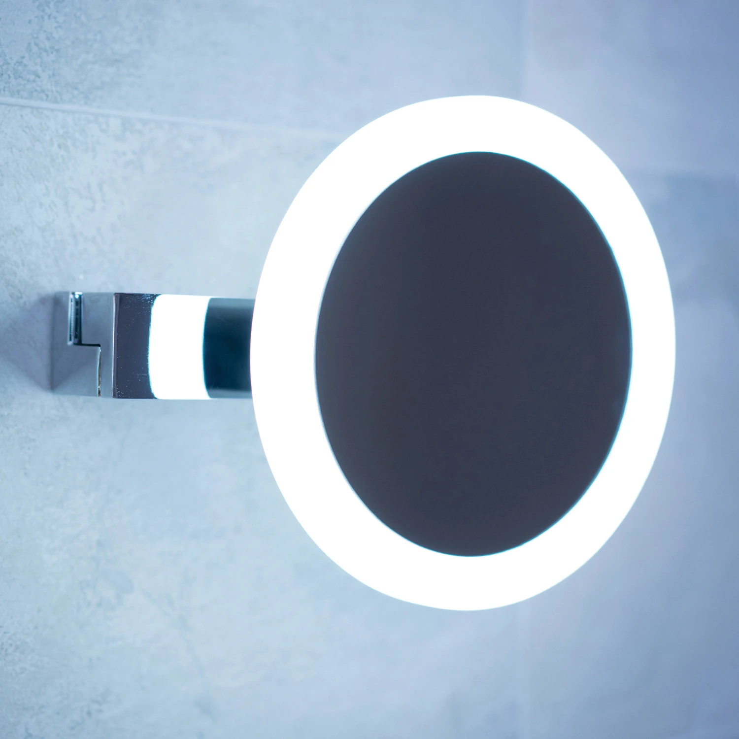 HiB Libra Round Extending Bathroom Mirror 3 HiB Libra Round Extending Bathroom Mirror - Image 3