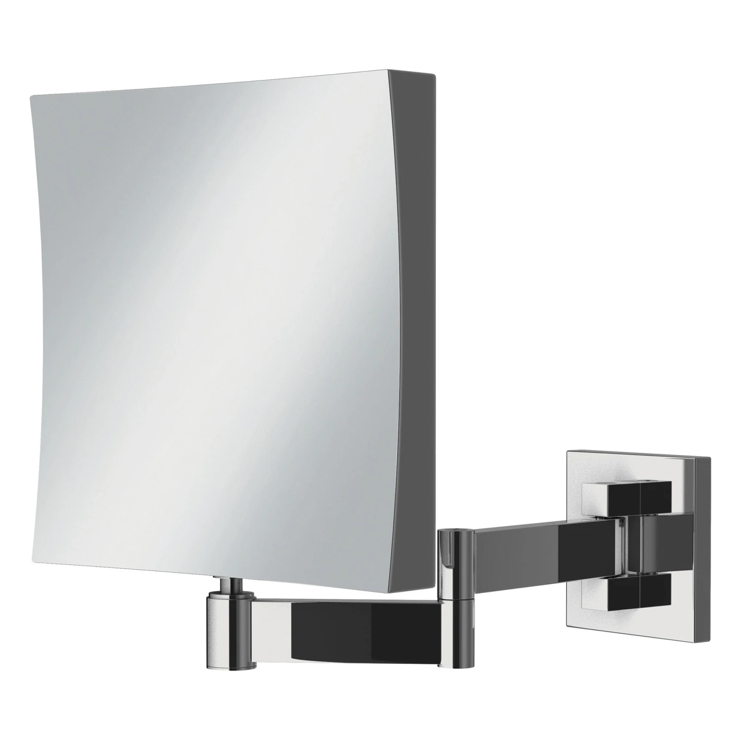 HiB Helix Square Extending Bathroom Mirror 1 HiB Helix Square Extending Bathroom Mirror