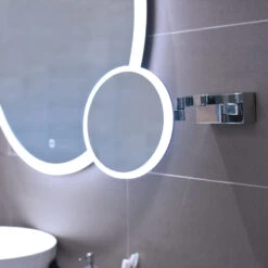 HiB Cirque LED Extending Bathroom Mirror 5 HiB Cirque LED Extending Bathroom Mirror -Home Furnishings Store PHIB123 IMG 03