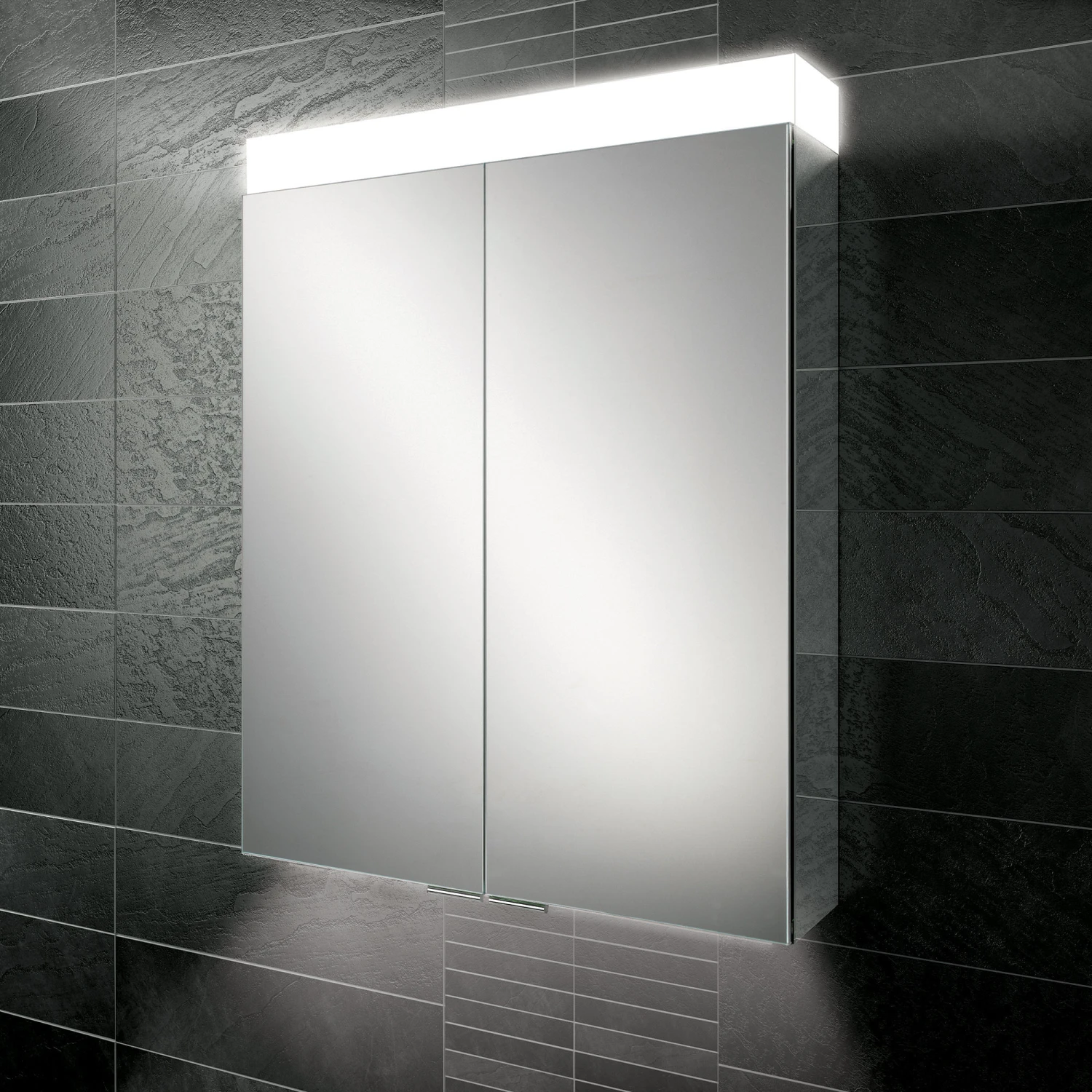 HiB Apex 60 Mirrored Bathroom Cabinet 1 HiB Apex 60 Mirrored Bathroom Cabinet