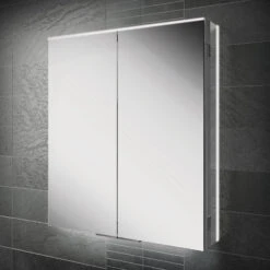 HiB Ether 60 Mirrored Bathroom Cabinet
