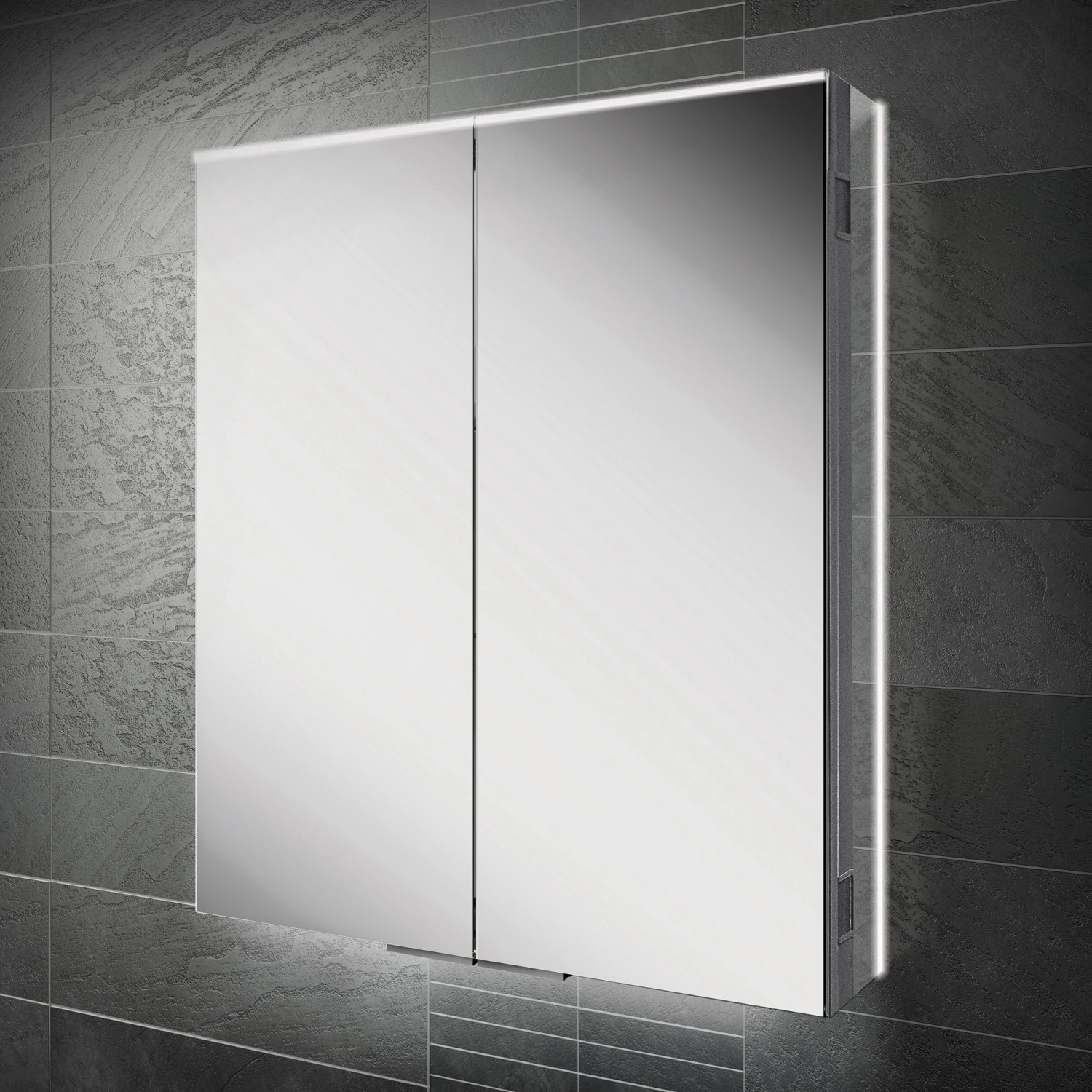 HiB Ether 60 Mirrored Bathroom Cabinet 1 HiB Ether 60 Mirrored Bathroom Cabinet