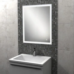 HiB Vanquish 50 Mirrored Bathroom Cabinet