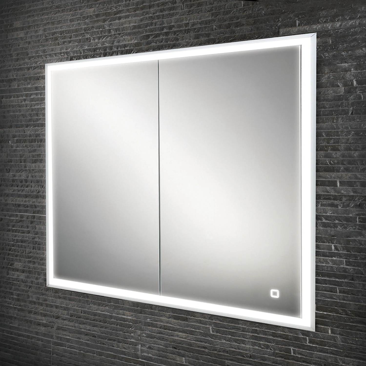 HiB Vanquish 80 Mirrored Bathroom Cabinet 1 HiB Vanquish 80 Mirrored Bathroom Cabinet