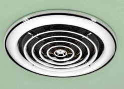 HiB Turbo Inline Fan Non Illuminated Chrome - 33600