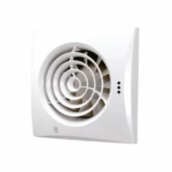 HiB Hush Fan With Safety Extra Low Voltage Motor - White Finish
