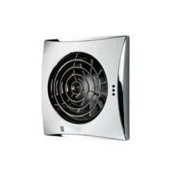 HiB Hush Fan Chrome Finish With Timer