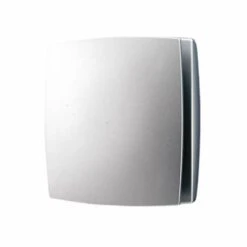 HiB Breeze Fan With Timer And Humidity Sensor - Matt Silver Finish