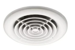 HiB Cyclone Wet Room Inline Fan Non Illuminated White