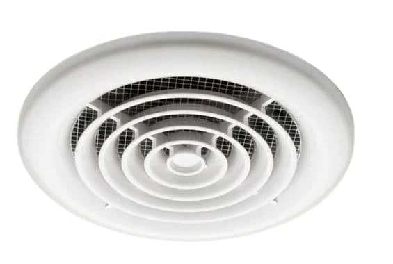 HiB Cyclone Wet Room Inline Fan Non Illuminated White