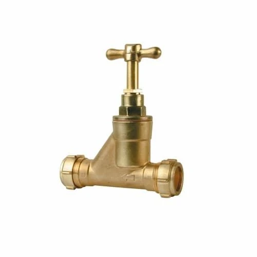 Stopcock Brass EN1213 28mm 1 Stopcock Brass EN1213 28mm