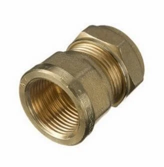 Compression Cu X Female Iron Connector 42mm X 1 1/2" 1 Compression Cu X Female Iron Connector 42mm X 1 1/2"