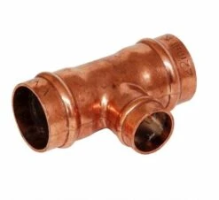Solder Ring Reduced Branch Tee 35mm X 35mm X 22mm