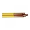 PVC Coated Straight Copper Tube Yellow 15mm X 3m