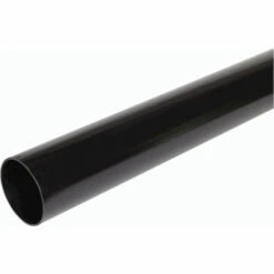 Hunter Single Socket Soil Pipe Black 110mm X 2m - BS507