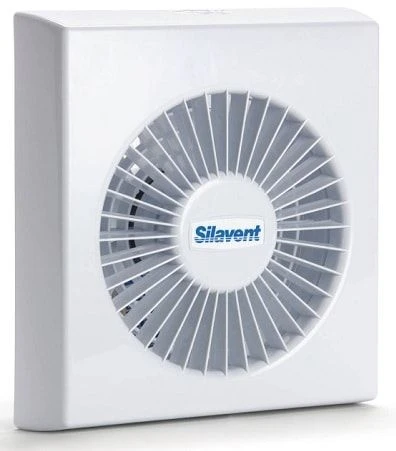 Polypipe Silavent Axial Standard Bathroom Fan 100mm - SDF100B