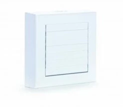 Polypipe Silavent Axial Fan With Shutters/Pull Cord 100mm - SVC100PB