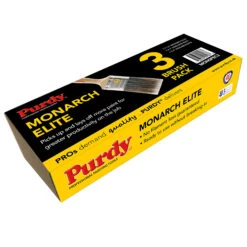 Purdy Monarch Elite Paint Brush Pack (3x Brushes) 1.5", 2", 3" - MONSPEC3
