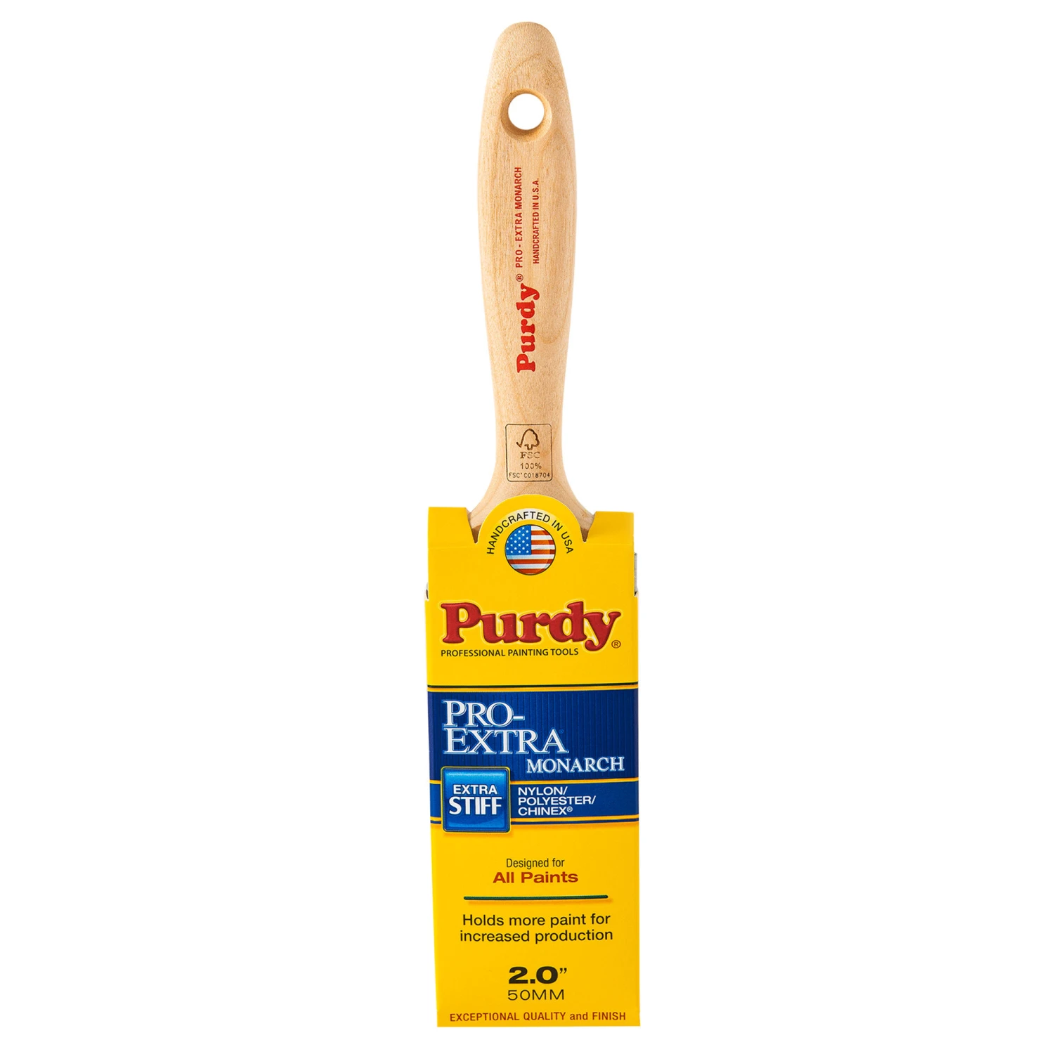Purdy Pro-Extra Monarch Paint Brush 2" - 144234720 2 Purdy Pro-Extra Monarch Paint Brush 2" - 144234720 - Image 2